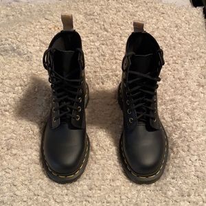 Dr. Martens VEGAN 1460 FELIX LACE UP BOOTS black